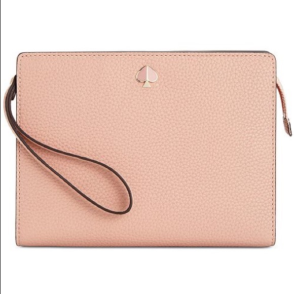 polly large pouch wristlet